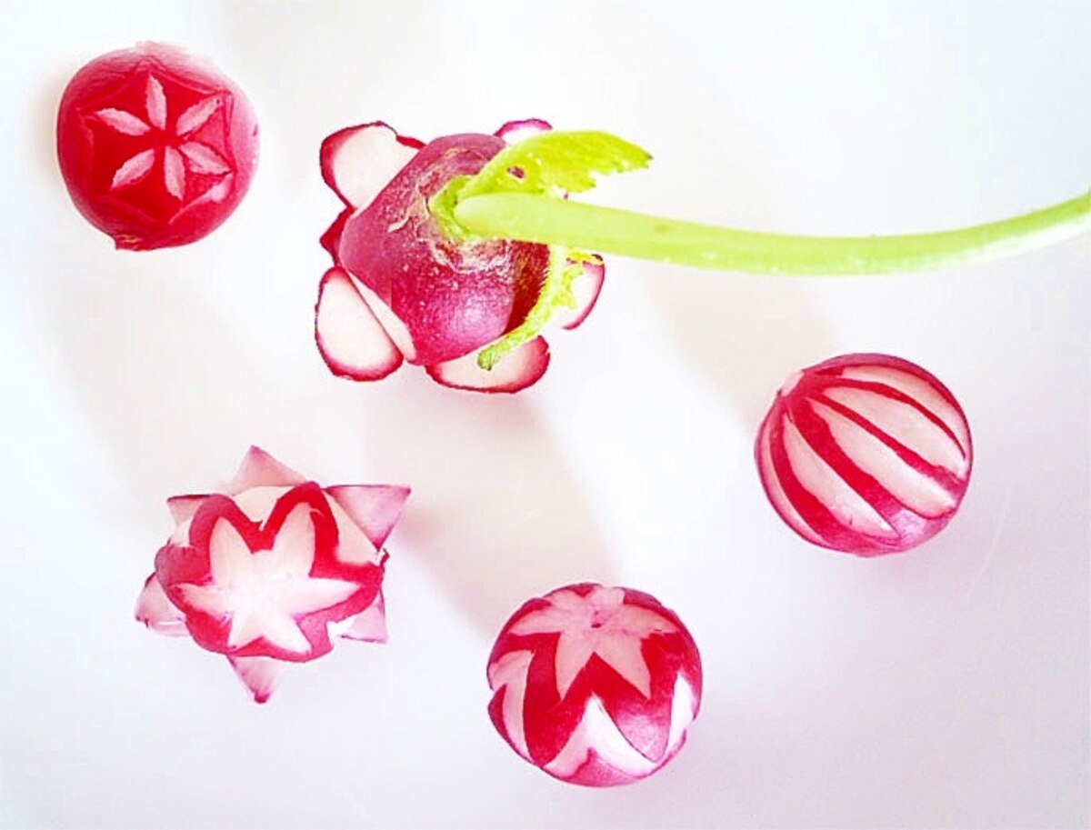 ラディッシュの飾り切り レシピ 作り方 By Liqueur 楽天レシピ ラディッシュの飾り切り レシピ 作り方 By Liqueur 楽天レシピ